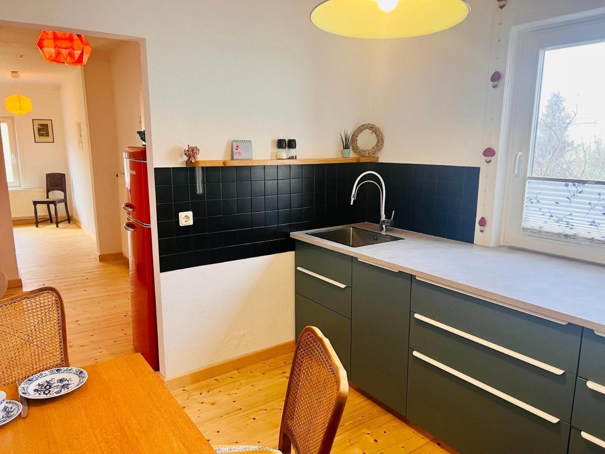 Kuschelige Helle Ferienwohnung Гота Екстер'єр фото